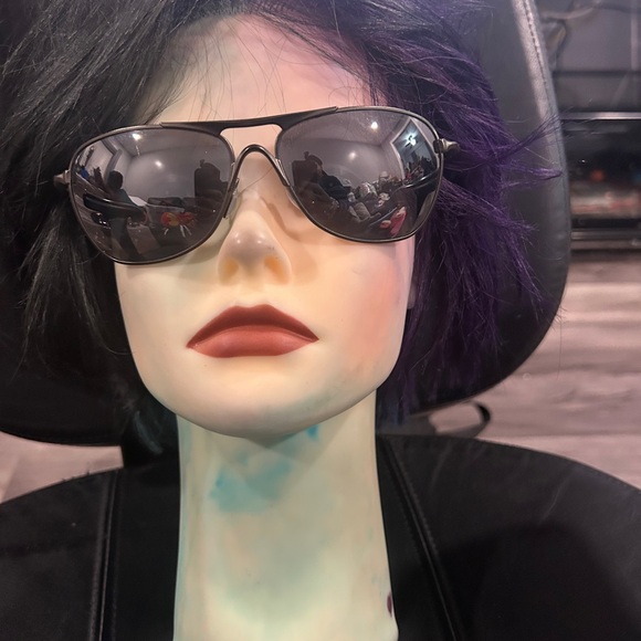 Oakley Crosshair Bronze  Aviator Sunglasses - Picture 3 of 11